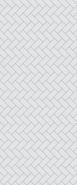 Grey Diagonal Herringbone Tile Acrylic Shower Wall Panel 2440mm x 1220mm (3mm Thick) - CladdTech