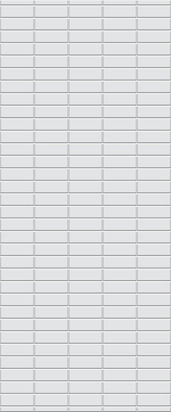 Grey Horizontal Block Acrylic Shower Wall Panel 2440mm x 1220mm (3mm Thick) - CladdTech