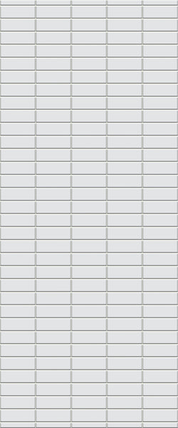 Grey Horizontal Block Acrylic Shower Wall Panel 2440mm x 1220mm (3mm Thick) - CladdTech