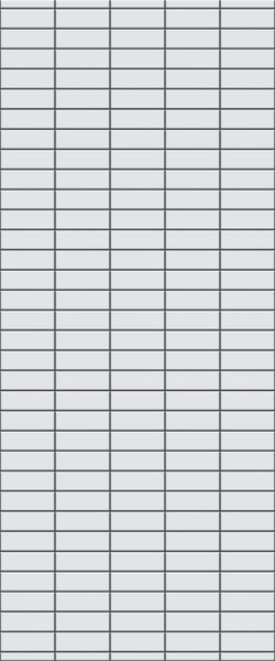 Grey Horizontal Block Acrylic Shower Wall Panel 2440mm x 1220mm (3mm Thick) - CladdTech