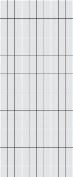 Grey Vertical Block Acrylic Shower Wall Panel 2440mm x 1220mm (3mm Thick) - CladdTech