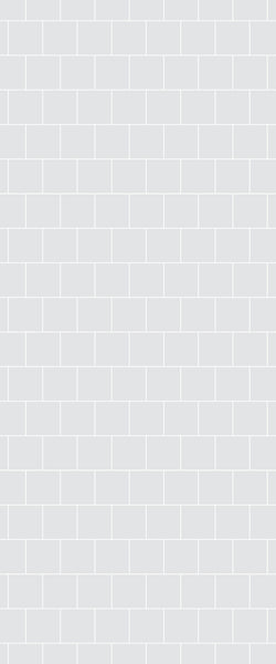 Grey Large Squares Acrylic Shower Wall Panel 2440mm x 1220mm (3mm Thick) - CladdTech