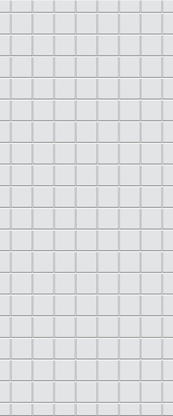 Grey Checkerboard Acrylic Shower Wall Panel 2440mm x 1220mm (3mm Thick) - CladdTech