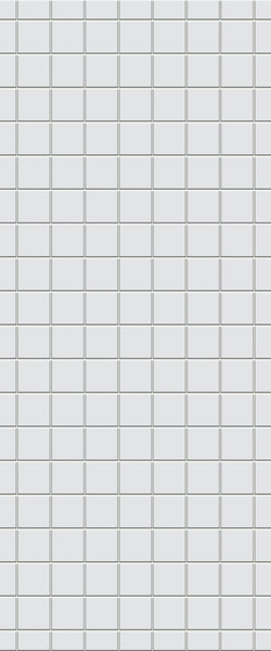 Grey Checkerboard Acrylic Shower Wall Panel 2440mm x 1220mm (3mm Thick) - CladdTech