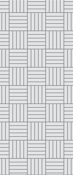 Grey Mosaic Acrylic Shower Wall Panel 2440mm x 1220mm (3mm Thick) - CladdTech