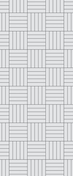 Grey Mosaic Acrylic Shower Wall Panel 2440mm x 1220mm (3mm Thick) - CladdTech