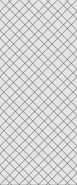 Grey Basket Weave Acrylic Shower Wall Panel 2440mm x 1220mm (3mm Thick) - CladdTech