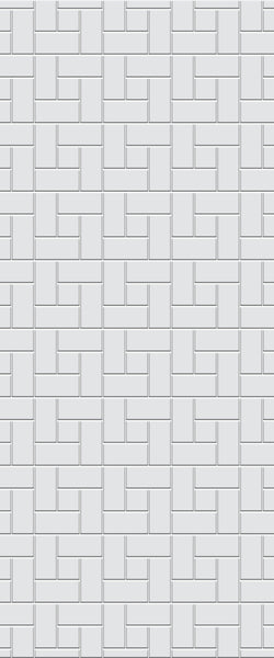 Grey Windmill Acrylic Shower Wall Panel 2440mm x 1220mm (3mm Thick) - CladdTech