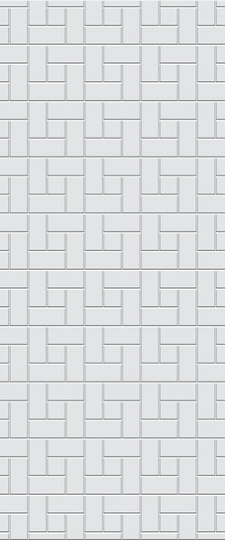 Grey Windmill Acrylic Shower Wall Panel 2440mm x 1220mm (3mm Thick) - CladdTech