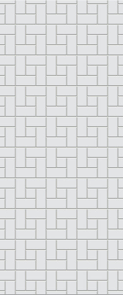 Grey Windmill Acrylic Shower Wall Panel 2440mm x 1220mm (3mm Thick) - CladdTech