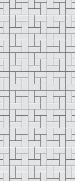 Grey Windmill Acrylic Shower Wall Panel 2440mm x 1220mm (3mm Thick) - CladdTech