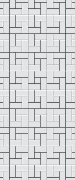 Grey Windmill Acrylic Shower Wall Panel 2440mm x 1220mm (3mm Thick) - CladdTech