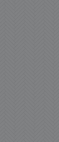 Grey Double Herringbone Tile Acrylic Shower Wall Panel 2440mm x 1220mm (3mm Thick) - CladdTech