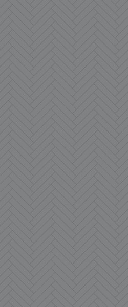 Grey Double Herringbone Tile Acrylic Shower Wall Panel 2440mm x 1220mm (3mm Thick) - CladdTech