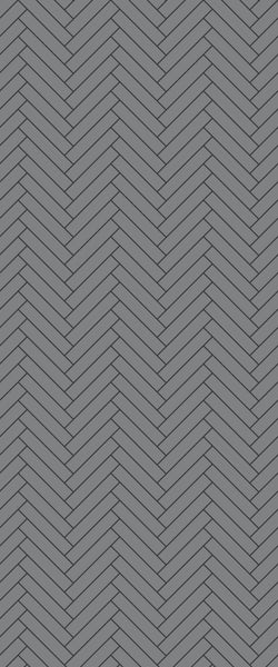 Grey Double Herringbone Tile Acrylic Shower Wall Panel 2440mm x 1220mm (3mm Thick) - CladdTech