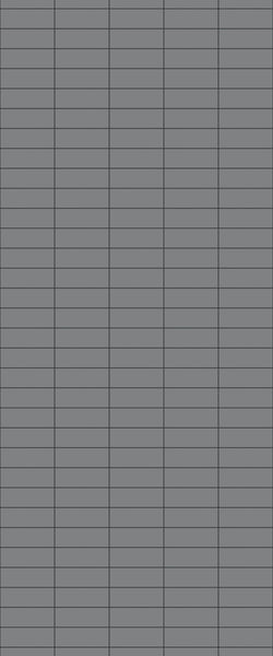 Grey Horizontal Block Acrylic Shower Wall Panel 2440mm x 1220mm (3mm Thick) - CladdTech
