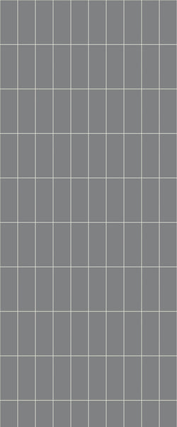 Grey Vertical Block Acrylic Shower Wall Panel 2440mm x 1220mm (3mm Thick) - CladdTech