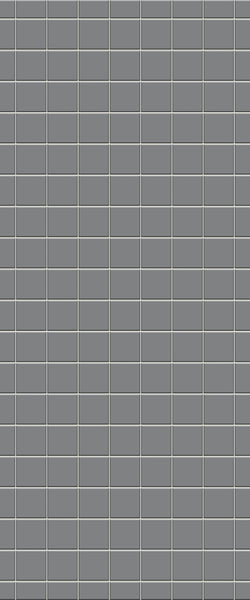 Grey Checkerboard Acrylic Shower Wall Panel 2440mm x 1220mm (3mm Thick) - CladdTech