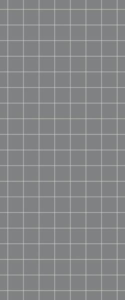 Grey Checkerboard Acrylic Shower Wall Panel 2440mm x 1220mm (3mm Thick) - CladdTech