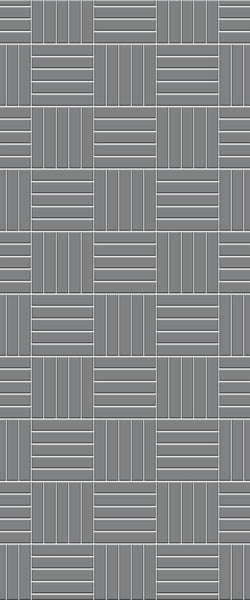 Grey Mosaic Acrylic Shower Wall Panel 2440mm x 1220mm (3mm Thick) - CladdTech