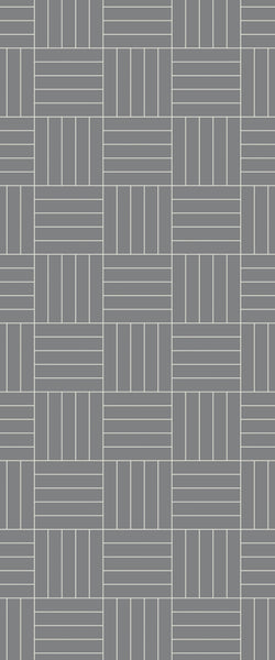 Grey Mosaic Acrylic Shower Wall Panel 2440mm x 1220mm (3mm Thick) - CladdTech