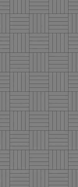 Grey Mosaic Acrylic Shower Wall Panel 2440mm x 1220mm (3mm Thick) - CladdTech