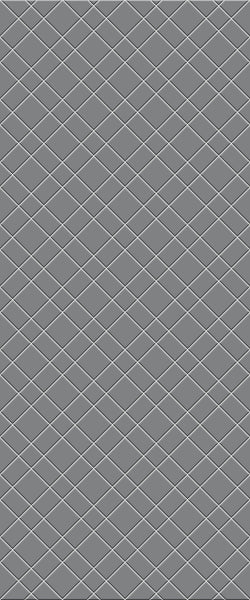 Grey Basket Weave Acrylic Shower Wall Panel 2440mm x 1220mm (3mm Thick) - CladdTech