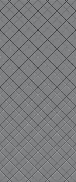 Grey Basket Weave Acrylic Shower Wall Panel 2440mm x 1220mm (3mm Thick) - CladdTech