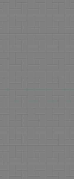 Grey Windmill Acrylic Shower Wall Panel 2440mm x 1220mm (3mm Thick) - CladdTech