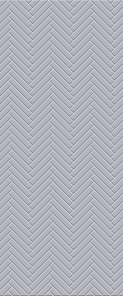 Grey Double Herringbone Tile Acrylic Shower Wall Panel 2440mm x 1220mm (3mm Thick) - CladdTech