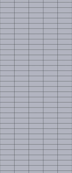 Grey Horizontal Block Acrylic Shower Wall Panel 2440mm x 1220mm (3mm Thick) - CladdTech