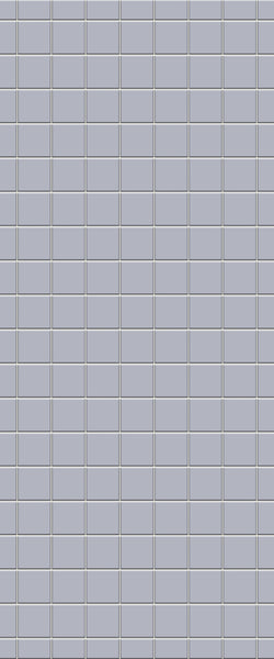 Grey Checkerboard Acrylic Shower Wall Panel 2440mm x 1220mm (3mm Thick) - CladdTech
