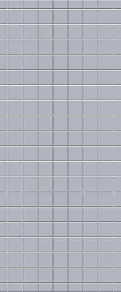 Grey Checkerboard Acrylic Shower Wall Panel 2440mm x 1220mm (3mm Thick) - CladdTech