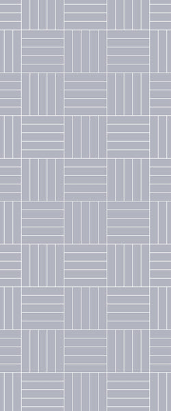 Grey Mosaic Acrylic Shower Wall Panel 2440mm x 1220mm (3mm Thick) - CladdTech