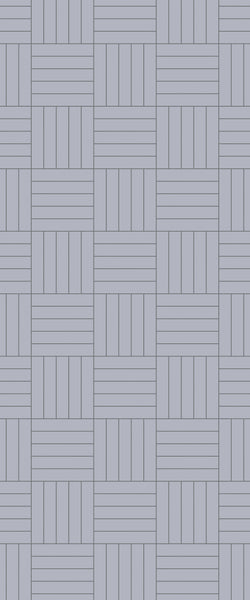 Grey Mosaic Acrylic Shower Wall Panel 2440mm x 1220mm (3mm Thick) - CladdTech