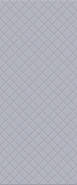 Grey Basket Weave Acrylic Shower Wall Panel 2440mm x 1220mm (3mm Thick) - CladdTech