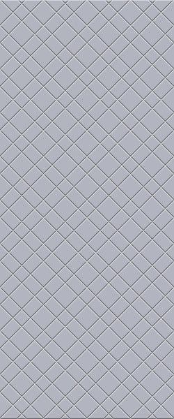 Grey Basket Weave Acrylic Shower Wall Panel 2440mm x 1220mm (3mm Thick) - CladdTech