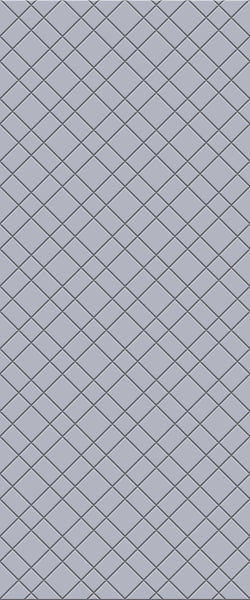 Grey Basket Weave Acrylic Shower Wall Panel 2440mm x 1220mm (3mm Thick) - CladdTech