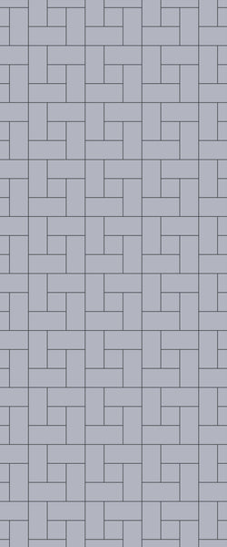 Grey Windmill Acrylic Shower Wall Panel 2440mm x 1220mm (3mm Thick) - CladdTech