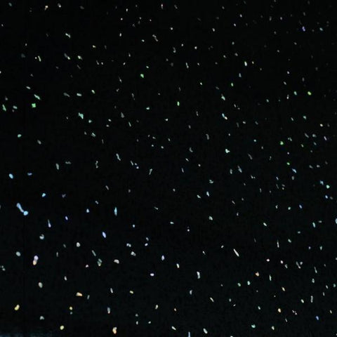 Black Sparkle Glitter Large 10mm Thick Bathroom Shower Panel 1m x 2.4m - Claddtech