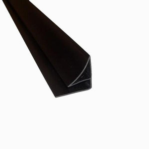 Coving 5mm in a Black Finish For 5mm Wall and Ceiling Panels 2.6m Long - Claddtech