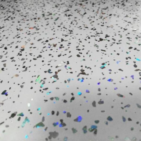 Platinum White Sparkle Bathroom Wall Panels PVC 8mm Thick Cladding 2.6m x 250mm - Claddtech