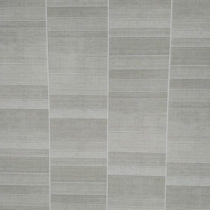 Light Grey Small Tile Effect Bathroom Wall Panels PVC 5mm Thick Cladding 2.6m x 250mm - Claddtech