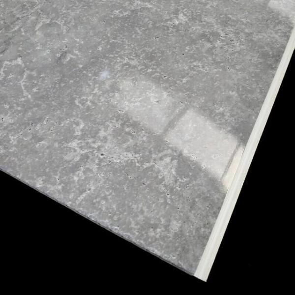 Concrete Grey 10mm Thick Large PVC Shower Boards 1m x 2.4m - Claddtech