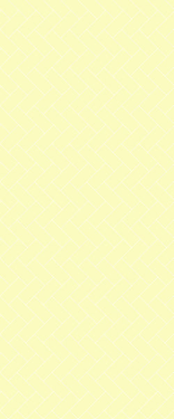 Yellow Diagonal Herringbone Tile Acrylic Shower Wall Panel 2440mm x 1220mm (3mm Thick) - CladdTech