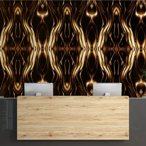 Liquid Gold Acrylic Shower Wall Panel Home Decor 2440mmm x 1220mm - CladdTech