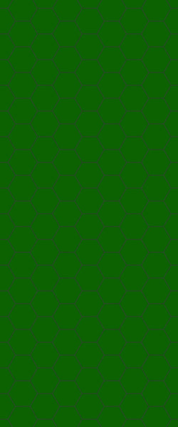 Green Hexagon Tile Acrylic Shower Wall Panel 2440mm x 1220mm (3mm Thick) - CladdTech