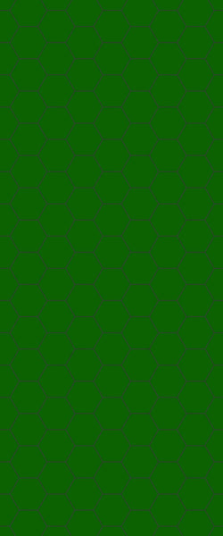 Green Hexagon Tile Acrylic Shower Wall Panel 2440mm x 1220mm (3mm Thick) - CladdTech