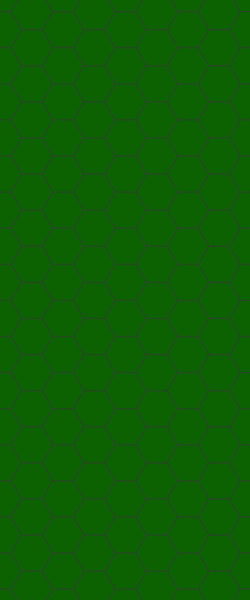 Green Hexagon Tile Acrylic Shower Wall Panel 2440mm x 1220mm (3mm Thick) - CladdTech