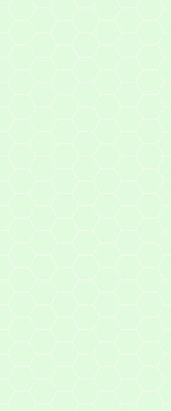 Green Hexagon Tile Acrylic Shower Wall Panel 2440mm x 1220mm (3mm Thick) - CladdTech